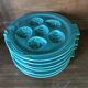 Green fish plates
