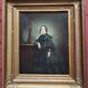 19th Century Master Portrait of a Elegant Woman Oil Painting