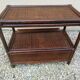 Vintage rattan storage unit