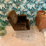 Fauteuil velours