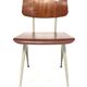 Lot of 4 vintage school chairs Galvanitas S16 Netherlands