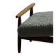 Eivind A. Johansen, oak footrest with light lambswool padding for FDB Møbler