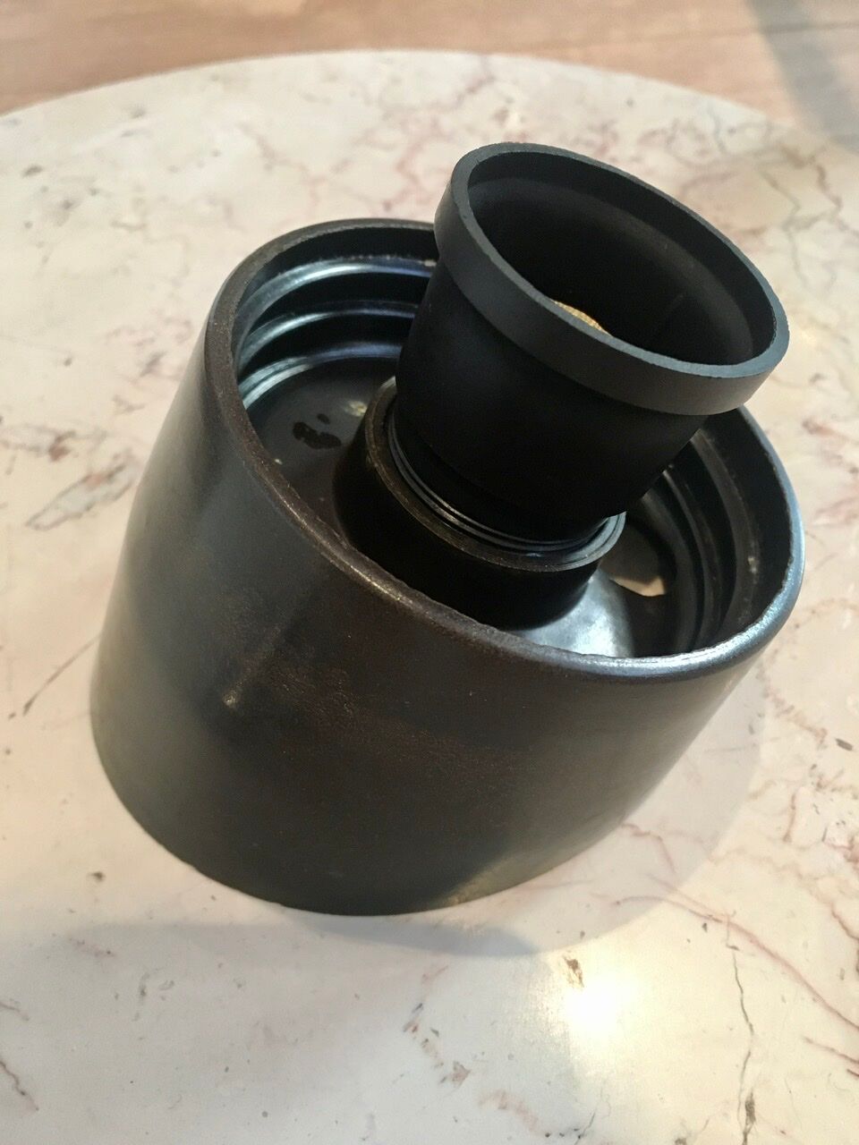 Vintage inclined wall lamp