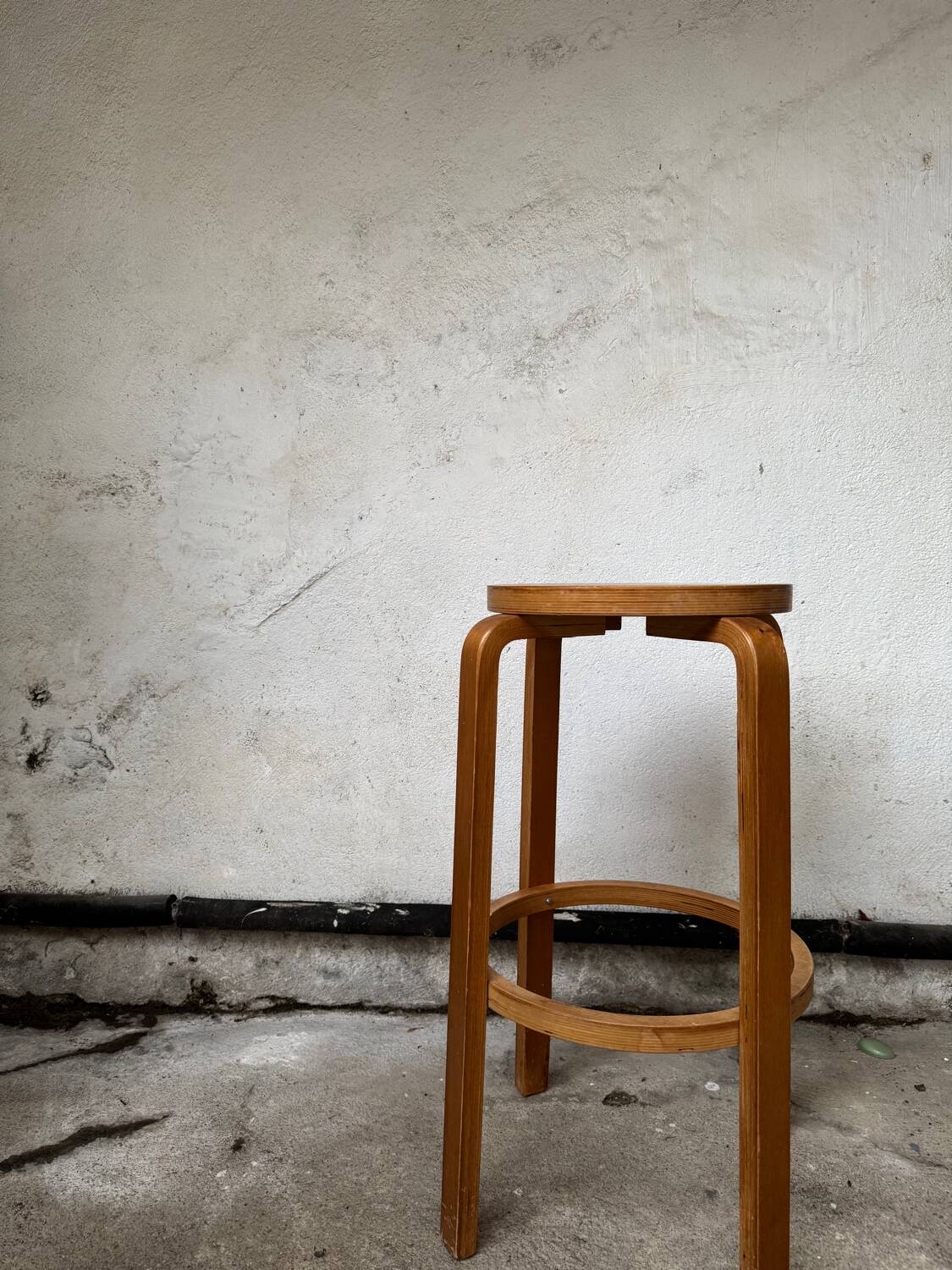 Vintage Aalto style stool