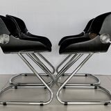 Baumann chair model Arpège attributed to Etienne Fermigier, France 1970s.