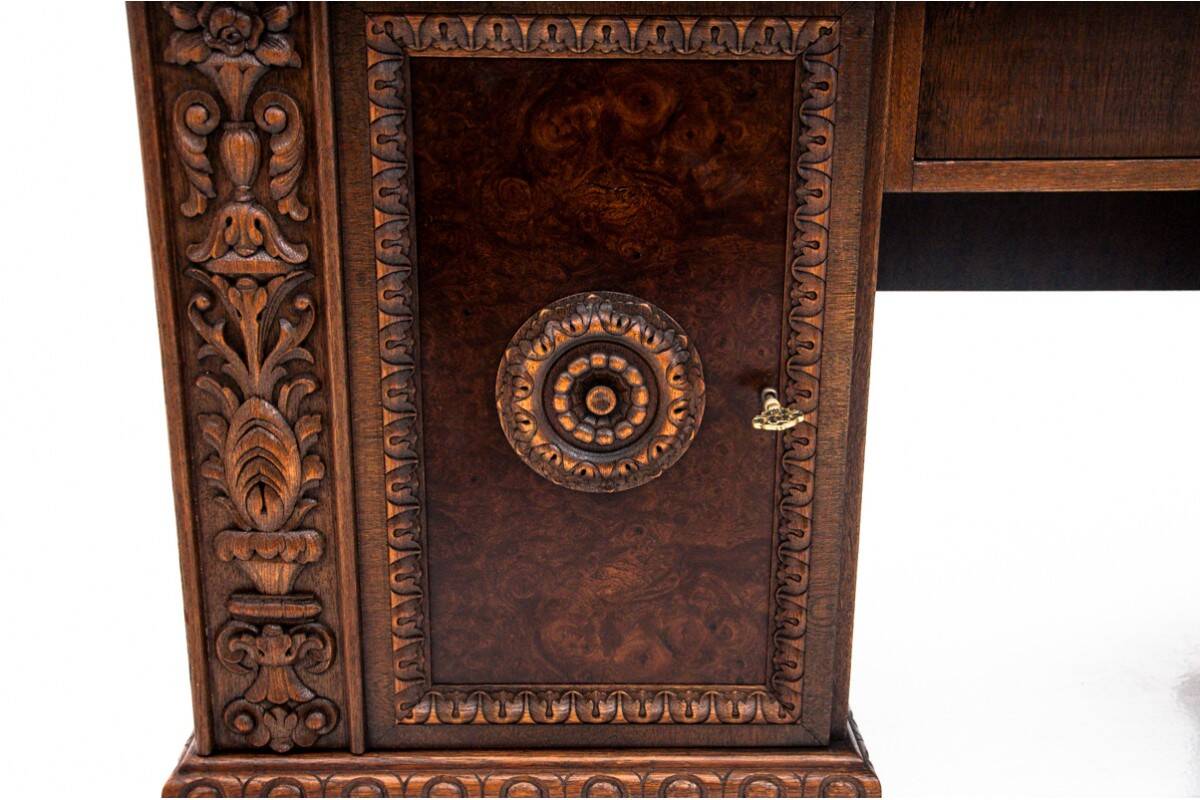 Cabinet set on lion's paws, Germany, early 20th century.