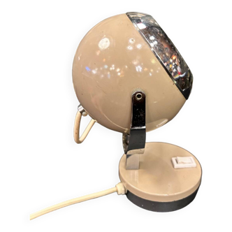 Lampe vintage eyeball beige