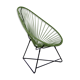 Armchair acapulco original olive green brand boqa