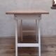 Side table 90,8x50,8cm vintage compass legs