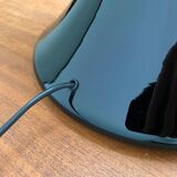 Floor or table lamp in German glass and synthetic cork in M Design style by Ingo Maurer, 1960s.