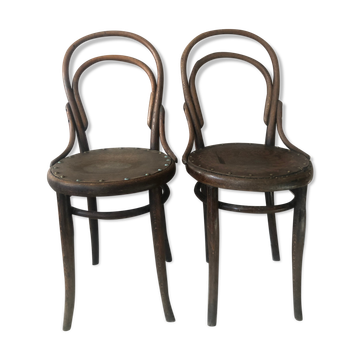 Pair of bistro chairs