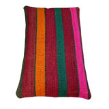 Vintage turkish kilim cushion cover, 30 x 50 cm