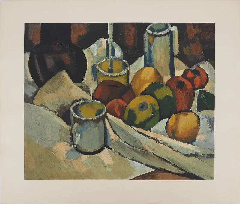 André Derain: Coffee and Fruit, Lithograph