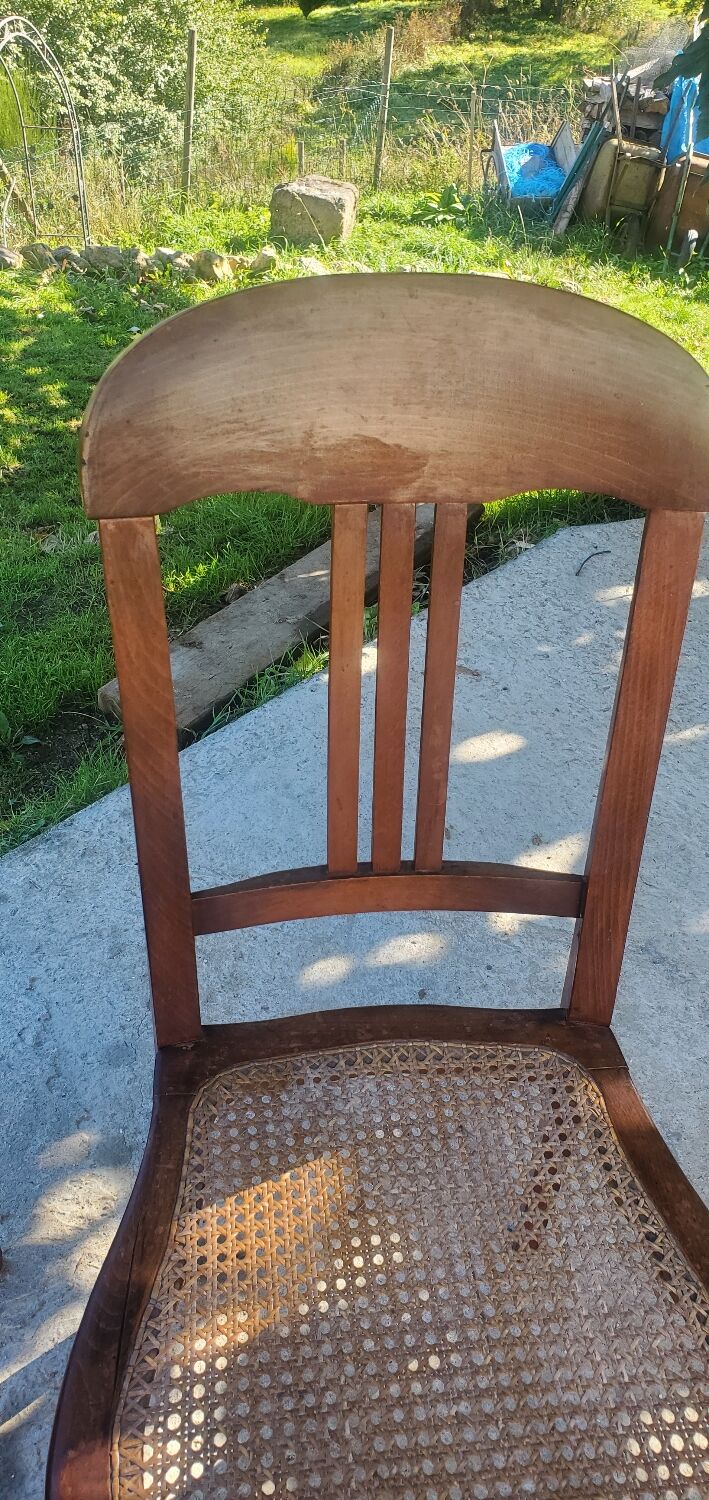 Pair of art nouveau chairs