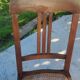 Paire de chaises art nouveau