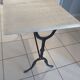 Vintage marble bistro table in the 1960s