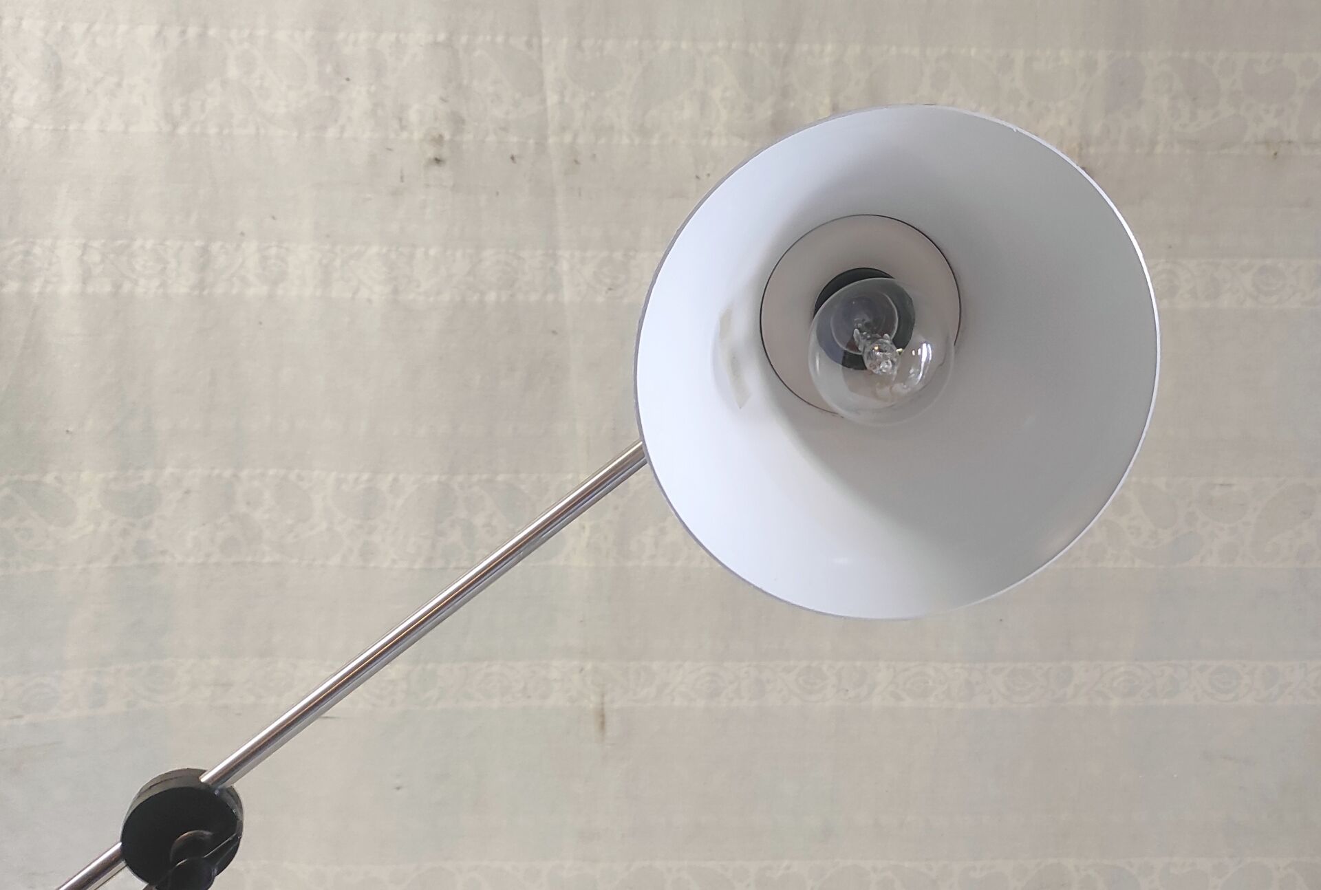 Lampe articulée type architecte en métal - années 80