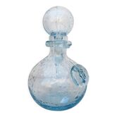 Glass bottle blown glassware Biot vintage