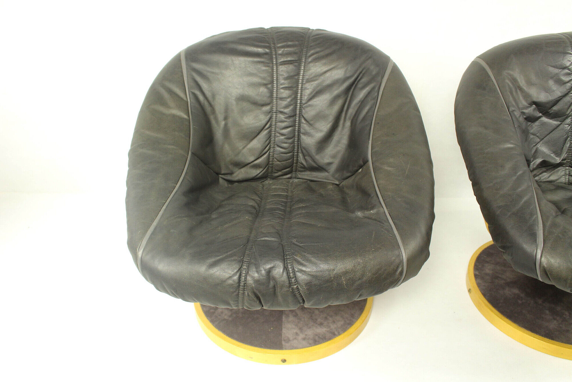 Pair of vintage norwegian lounge chair from Söda Galvano, 1970s