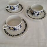 Set of 3 Villeroy and Boch cups.