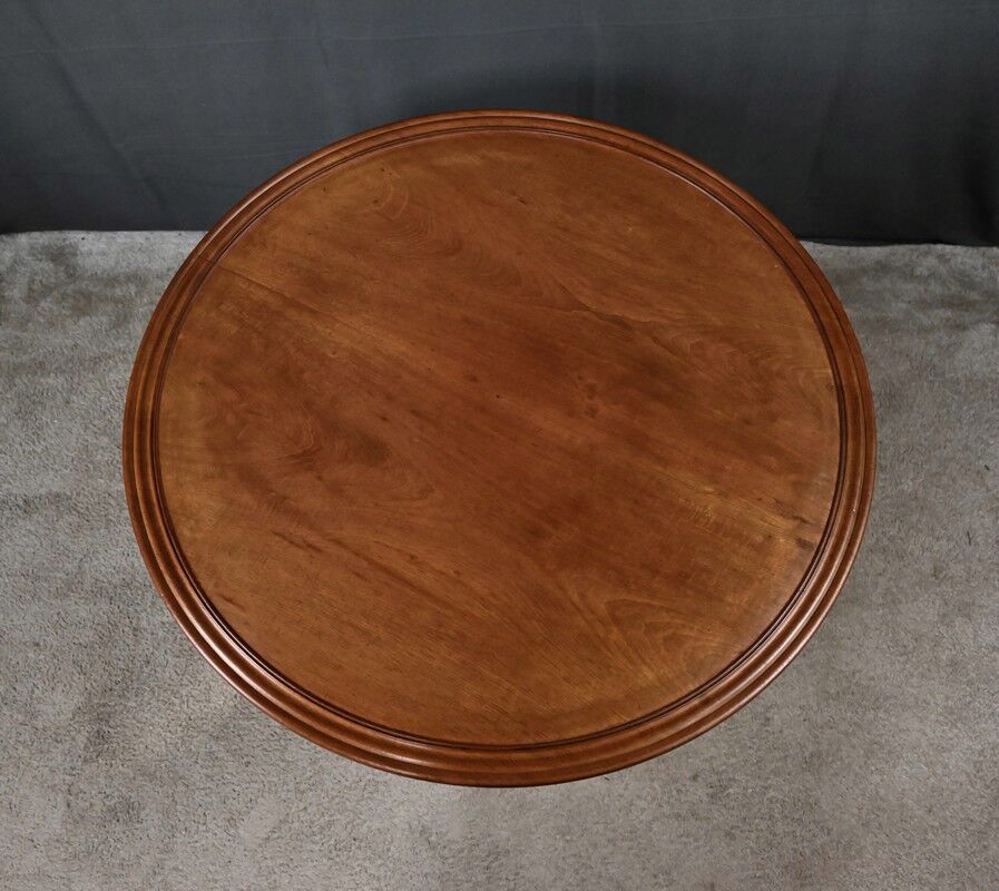 Table à plateau basculant en acajou, époque Louis-Philippe – Milieu XIXe