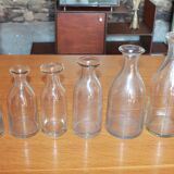 Set of 6 cider carafes complete series of gradients