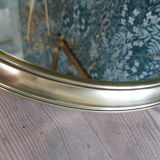 Vintage brass mirror top