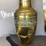 Brass vase Unis France