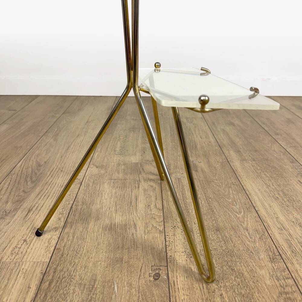 Cendrier sur pied graphique, milieu XXème