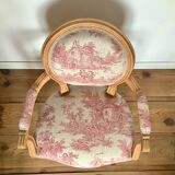 Louis XVI medallion armchair