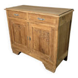Art Deco sideboard in solid airbrushed oak