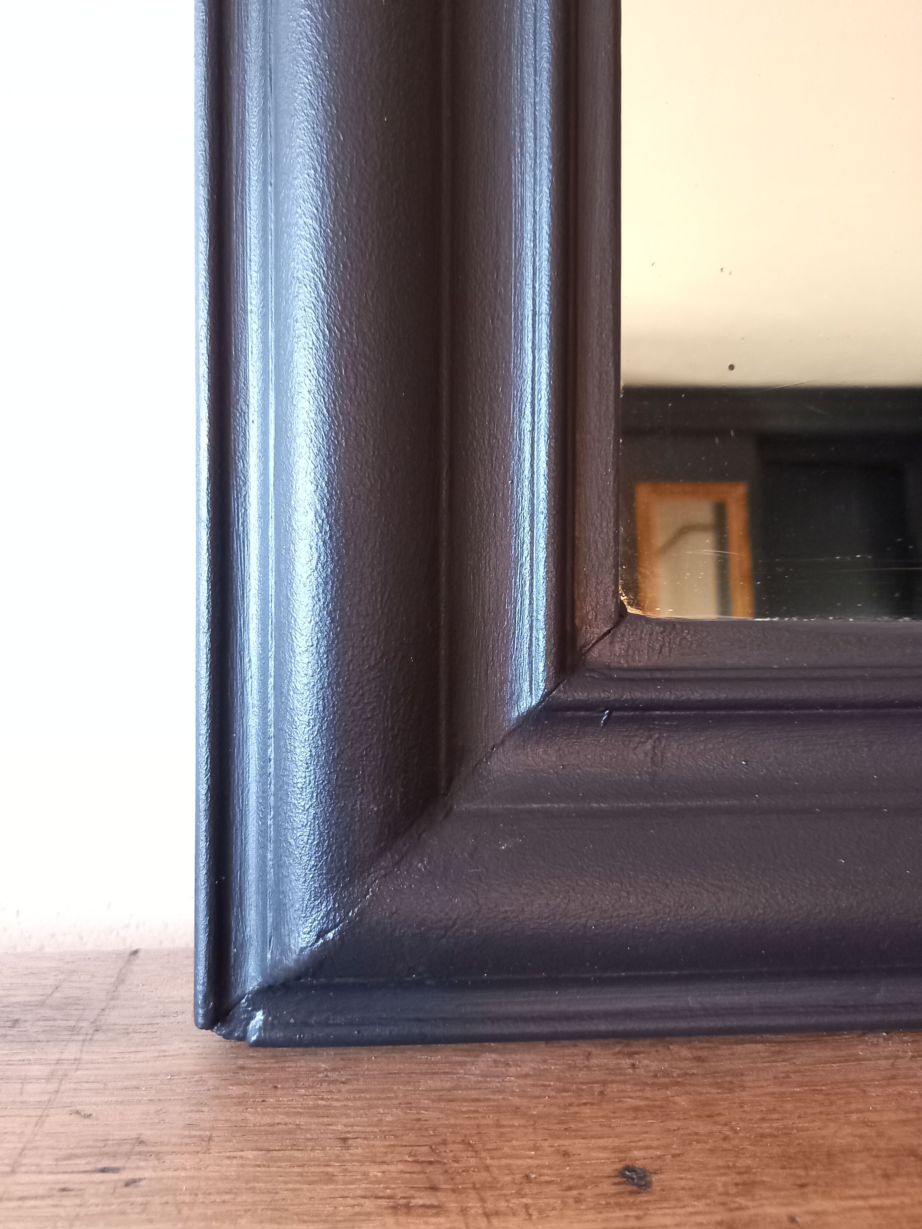 Miroir trumeau noir