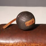 Large Vintage Leather Medicine Ball