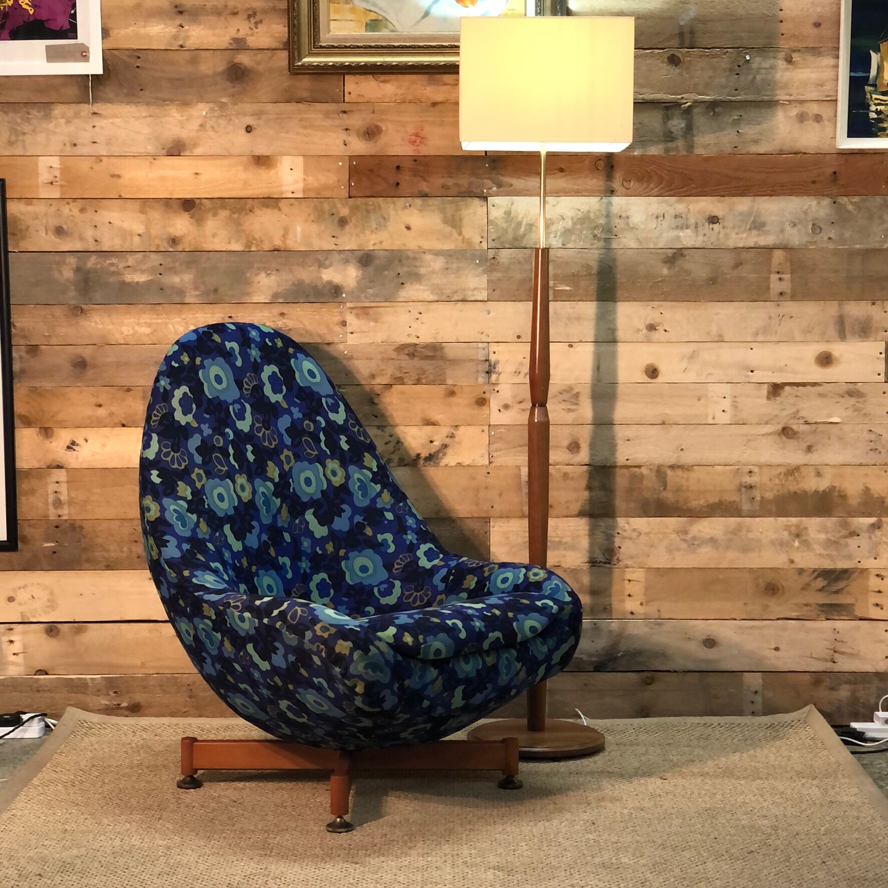 1960s Greaves and Thomas Egg Chair Selency