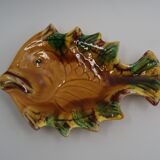 Ceramic dish Vallauris Vintage fish
