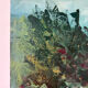 Japanese garden, oil on canvas signed Johner