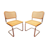 Pair of Cesca B32 chairs by Marcel Breuer
