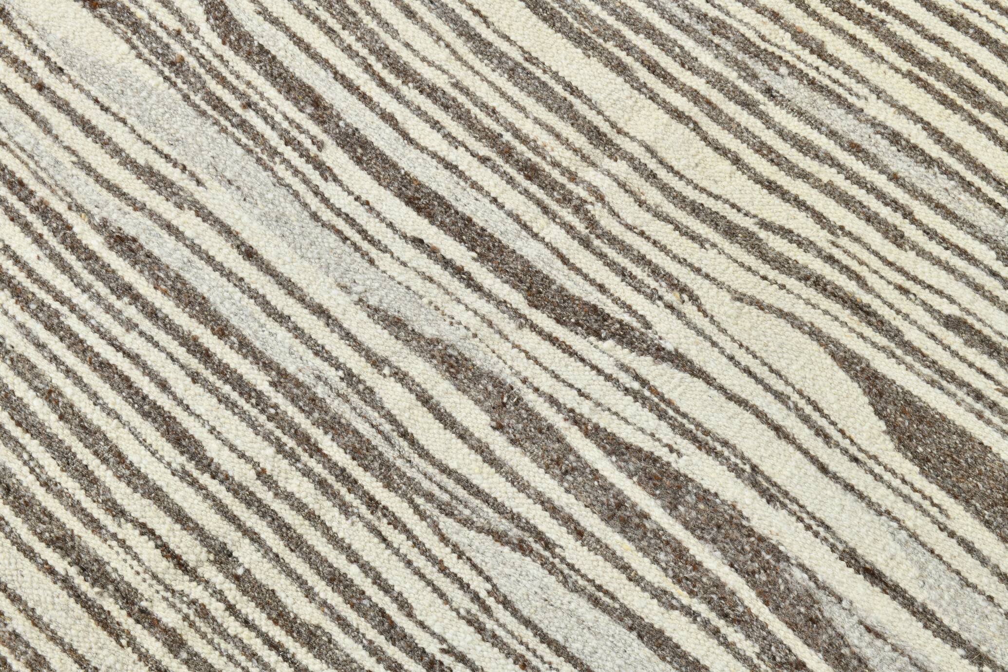 8x10 Brown & Beige Modern Wool Turkish Rug, 238x324Cm SK 34372