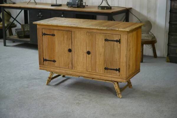 Buffet en rotin 1960’s