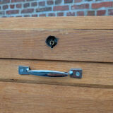 Curtain-top filing cabinet