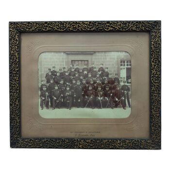 Military photo 38th Infantry Regiment Saint Etienne 1897
