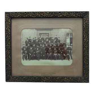 Photo militaire 38ème Régiment d'Infanterie Saint Etienne 1897