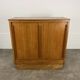 50s sliding door sideboard, wood, vintage