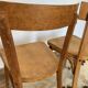 Set of three Baumann chairs