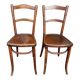 Paire d'ancienes chaises bistrot Luterma