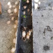 6 jardinières en fibrociment