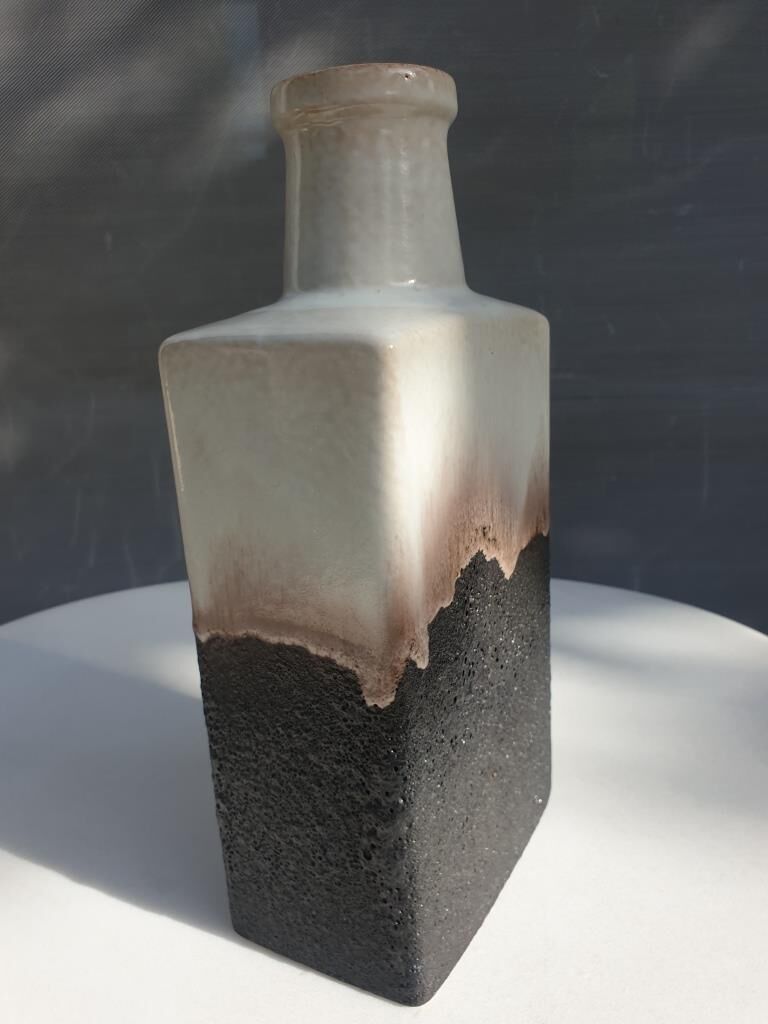 Vase Fat Lava Scheurich studio 281-30 effect craters from 1960