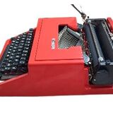Olivetti oxford s writing machine red