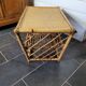 Vintage rattan coffee table
