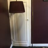 Adjustable sofa lamp in solid brass height